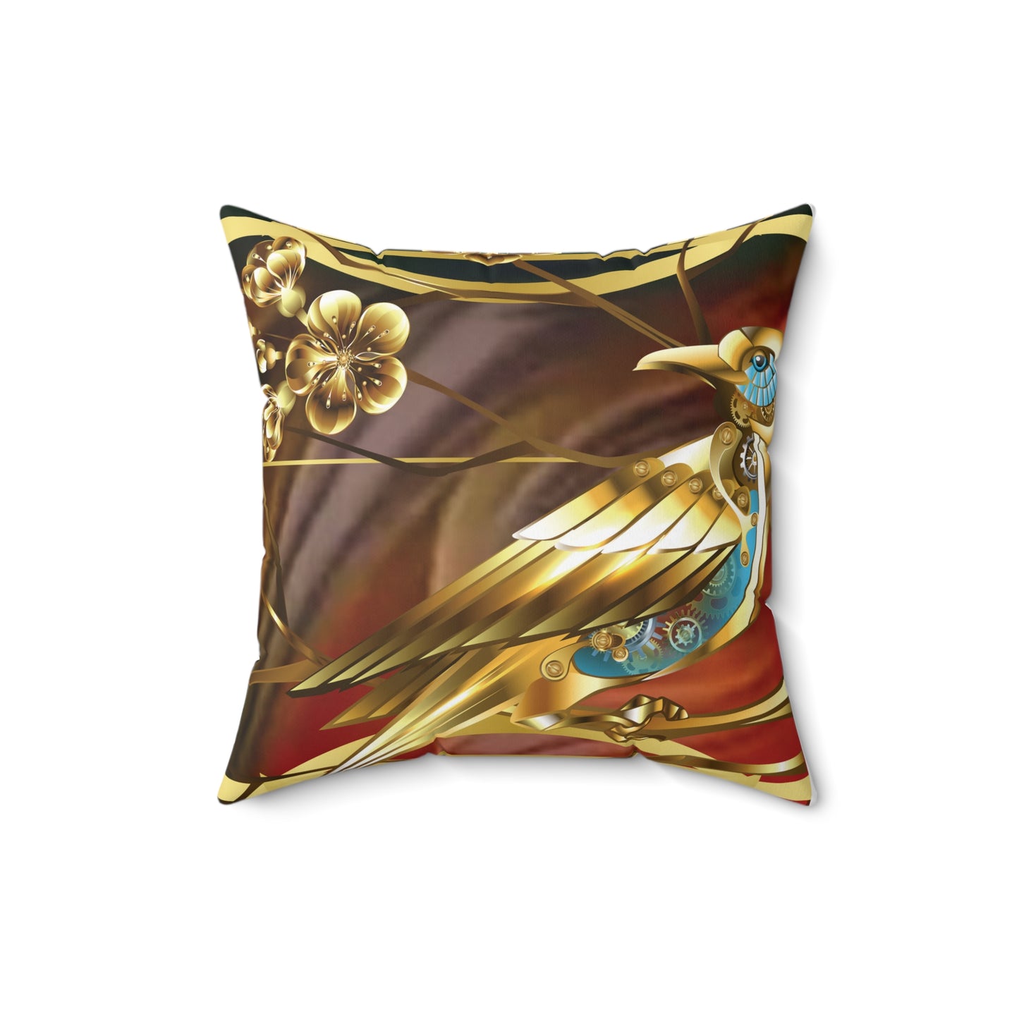 Celion Fashion World's Spun Polyester Square Pillow.