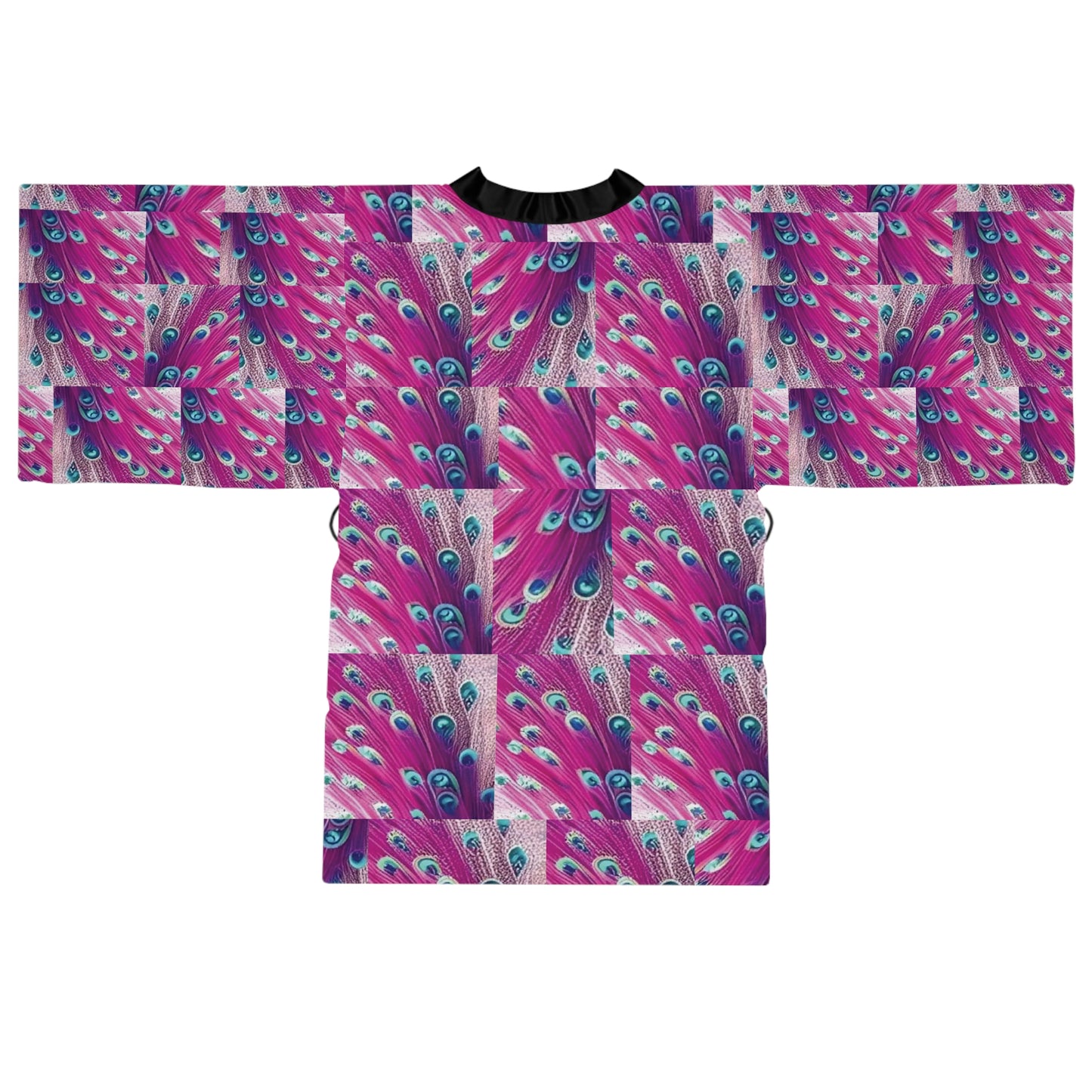 Celion Fashion World's Long Sleeve Kimono Robe (AOP).