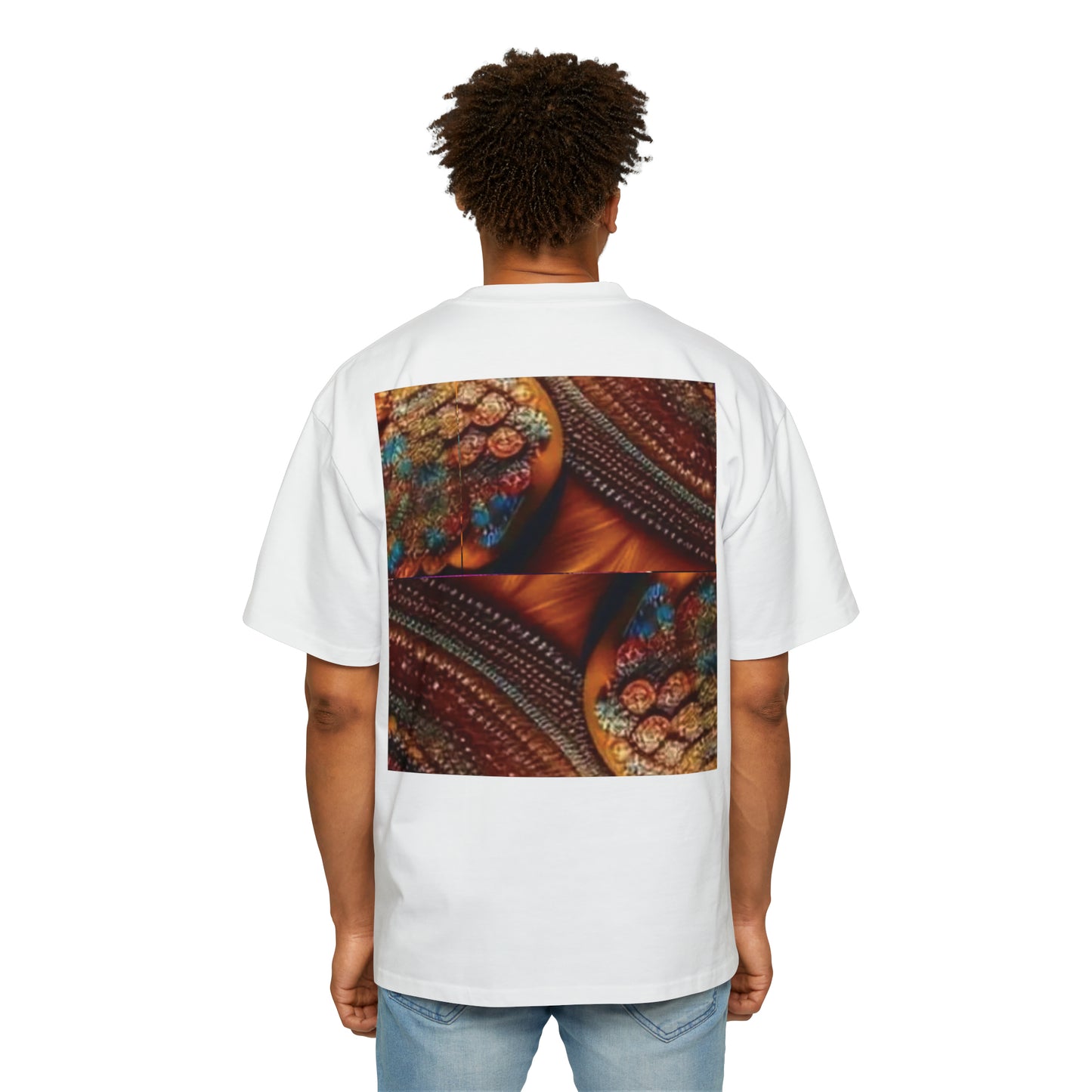 Celion Fashion World's Men's Heavy Oversized Tee.