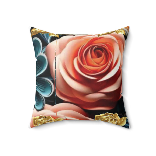 Spun Polyester Square Pillow, Home and Living, Gift for Mother, Mom, mama, Mother Day, every Bed, Home Decor, Every Beds, Office Decor.