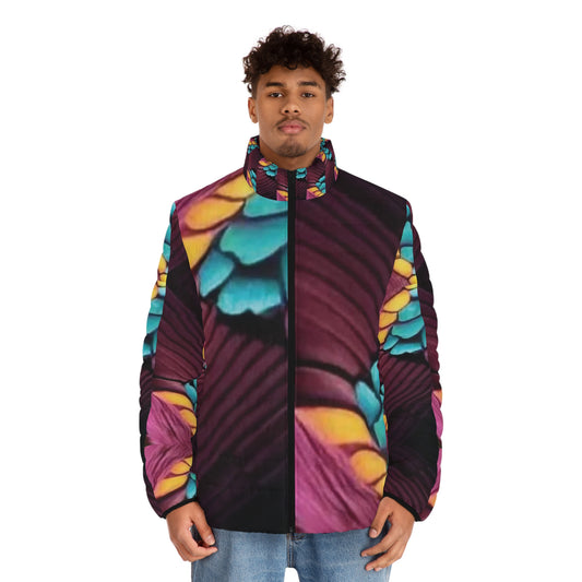 Celion Fashion World's Men's Puffer Jacket (AOP).