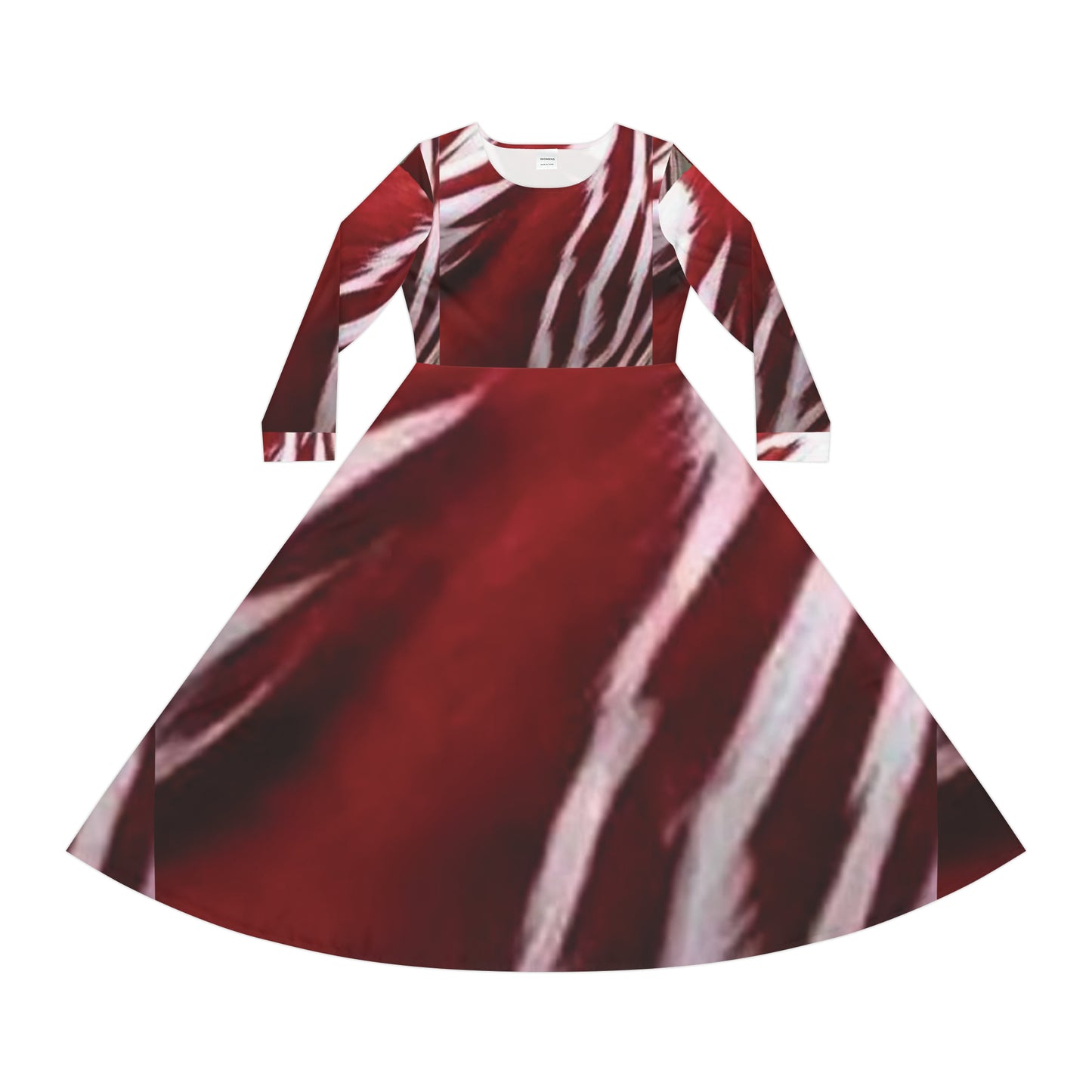 Celion Fashion World's Women's Long Sleeve Dance Dress (AOP).