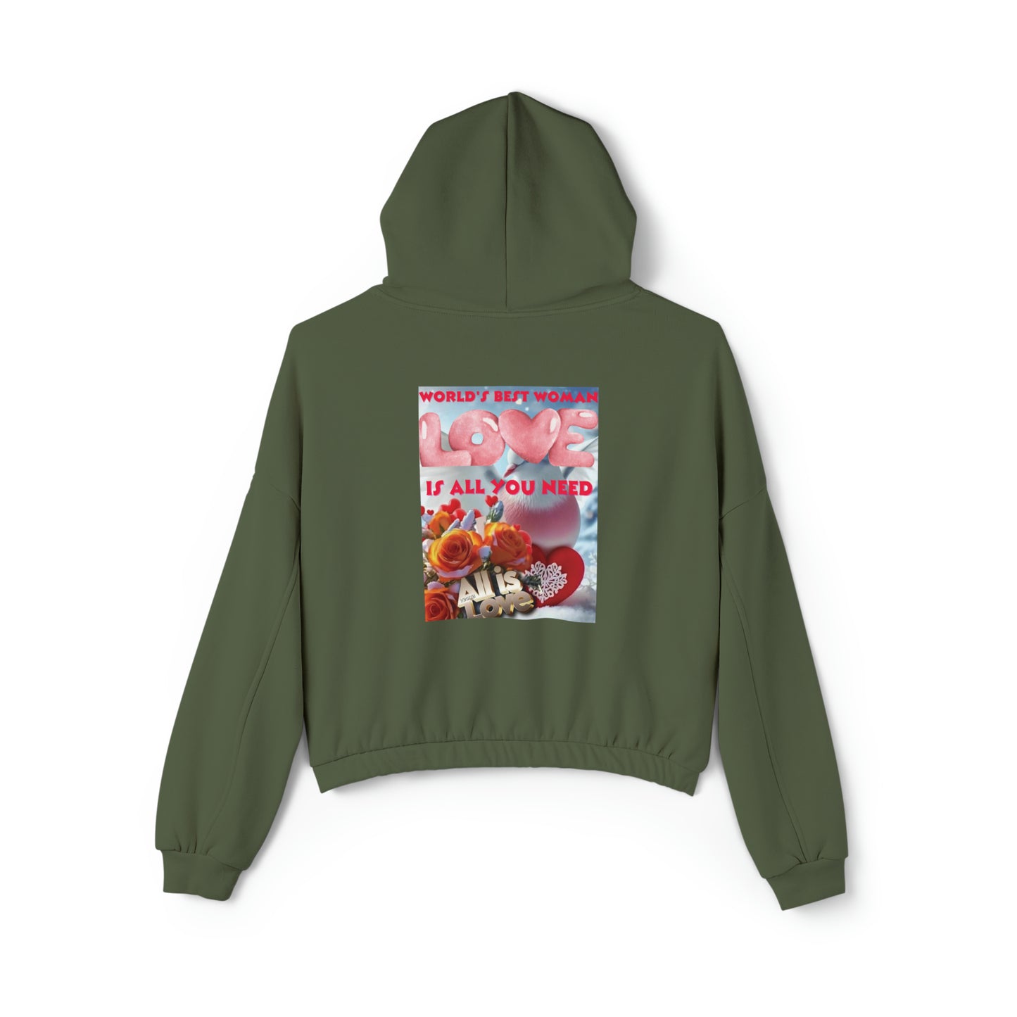 Celion Fashion World's Women's Cinched Bottom Hoodie.