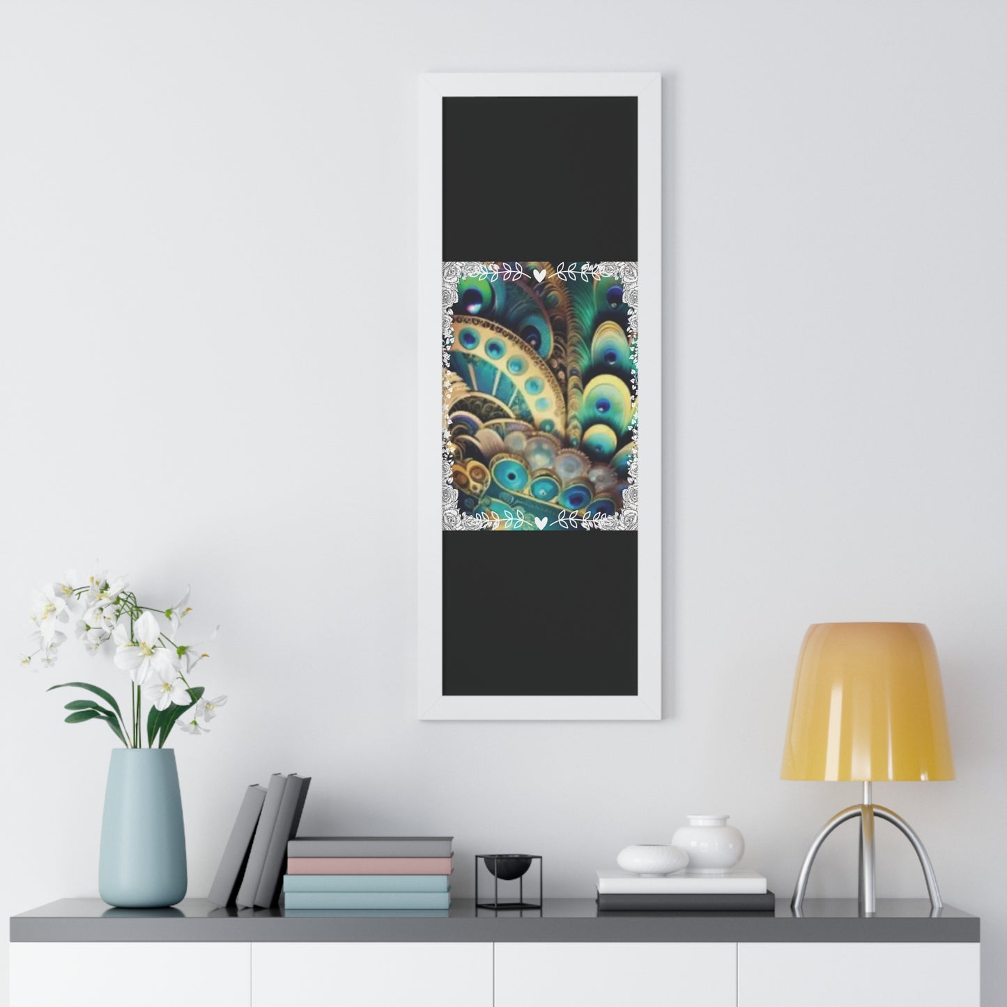 Celion Fashion World's Framed Vertical Poster.