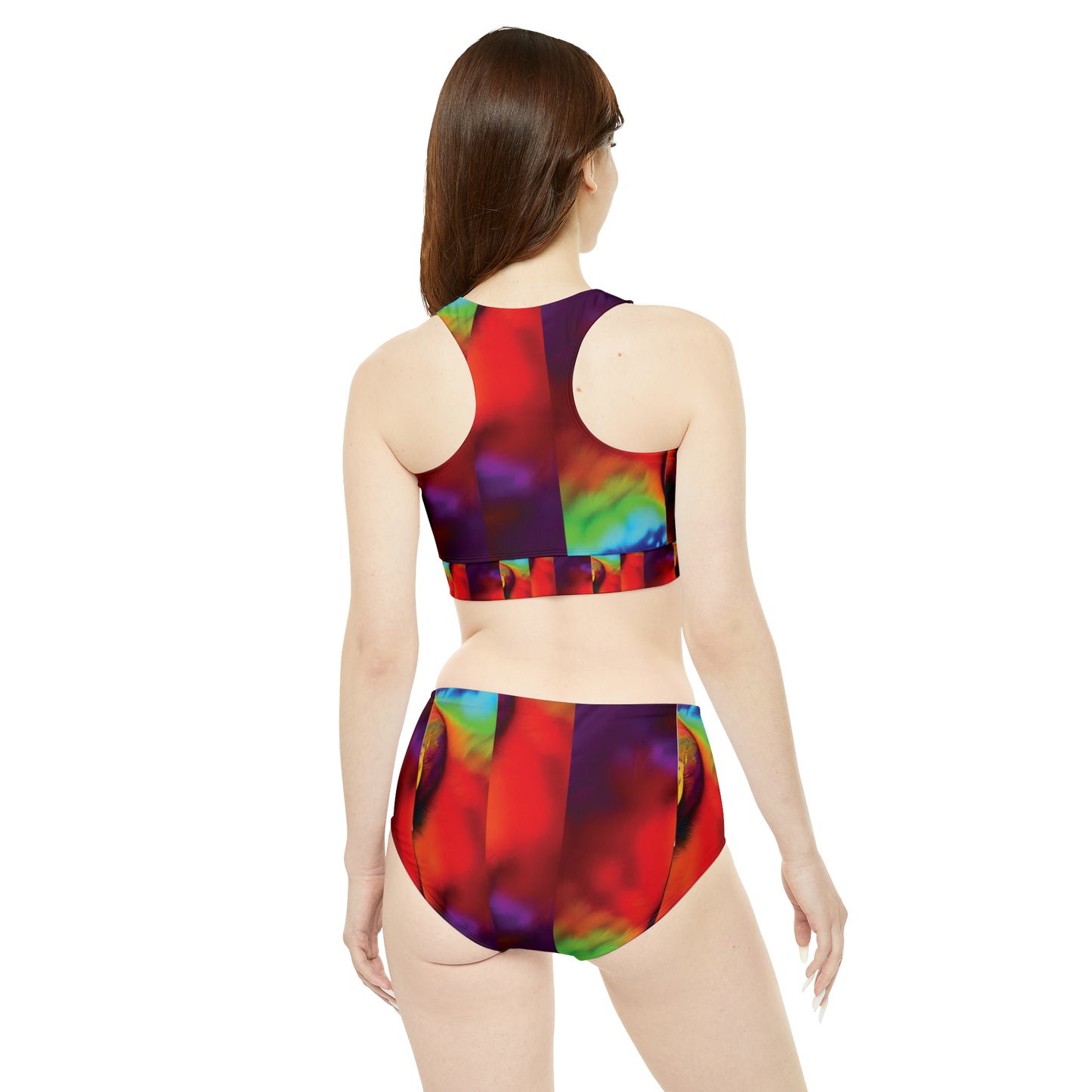 Celion Fashion World's Sporty Bikini Set (AOP).