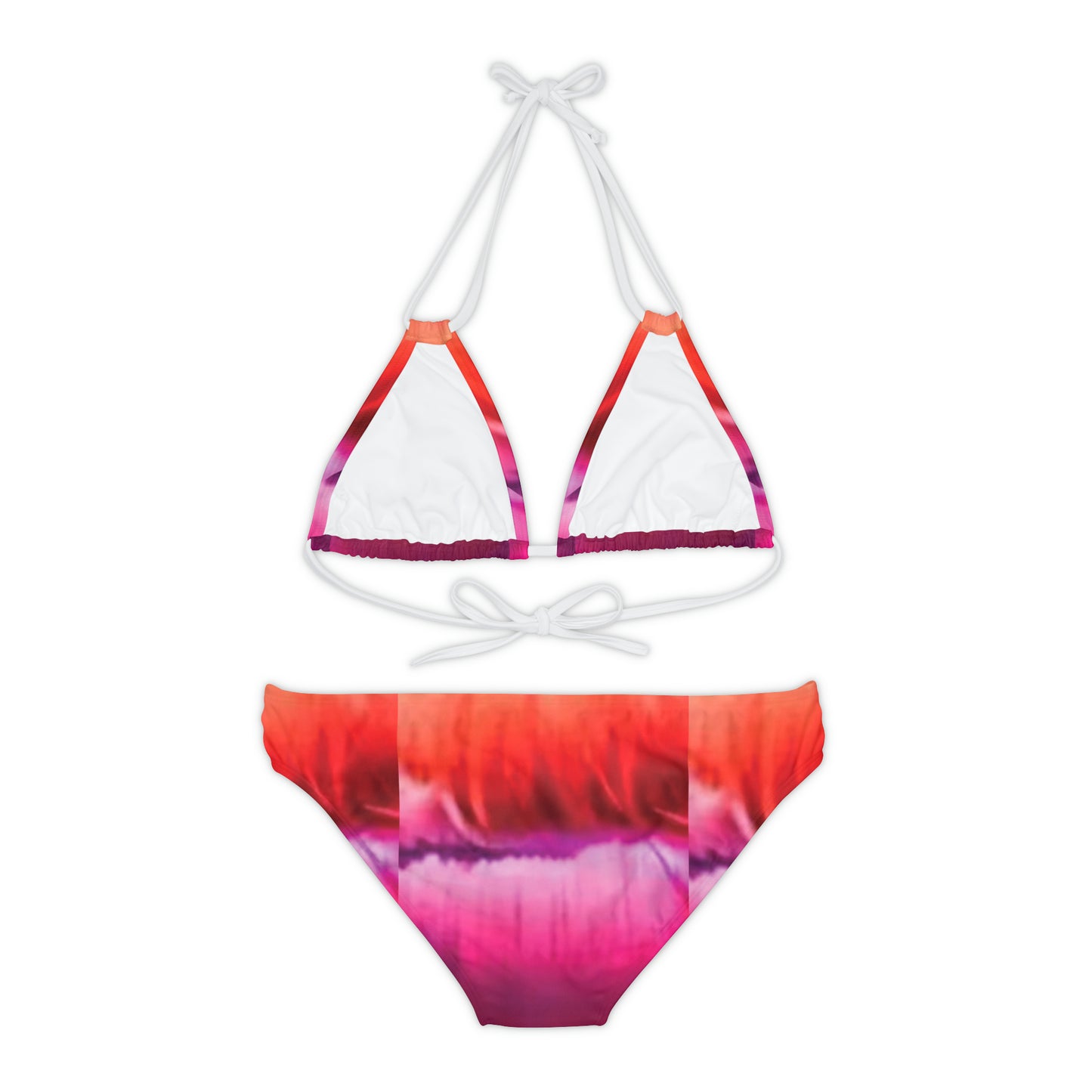 Celion Fashion World's Strappy Bikini Set (AOP).