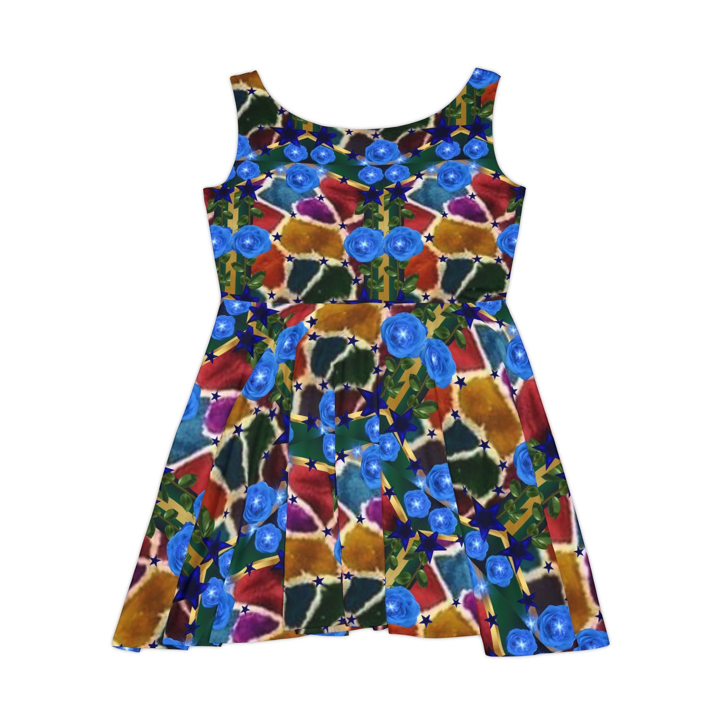 Women's Skater Dress (AOP) by Celion Fashion World, ), Fiance, girls, Girlfriend, Wife, bride, Valentine’s day, Birthday, Bridesmaids, Christmas, engagement wedding Gift.