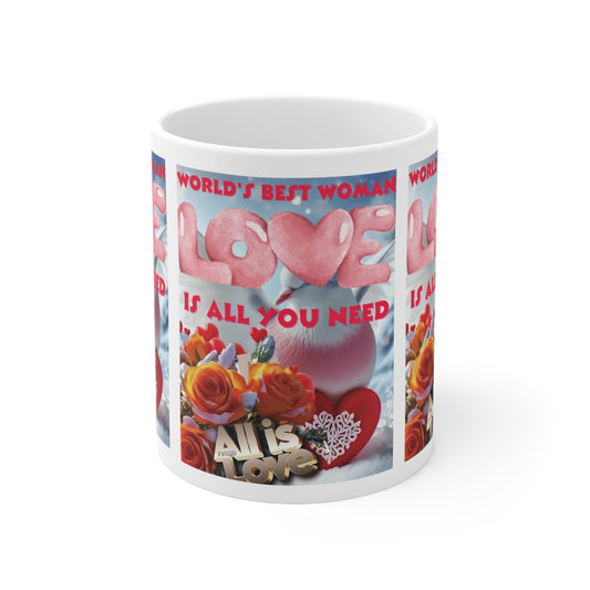 Celion Fashion World's Ceramic Mug 11oz.