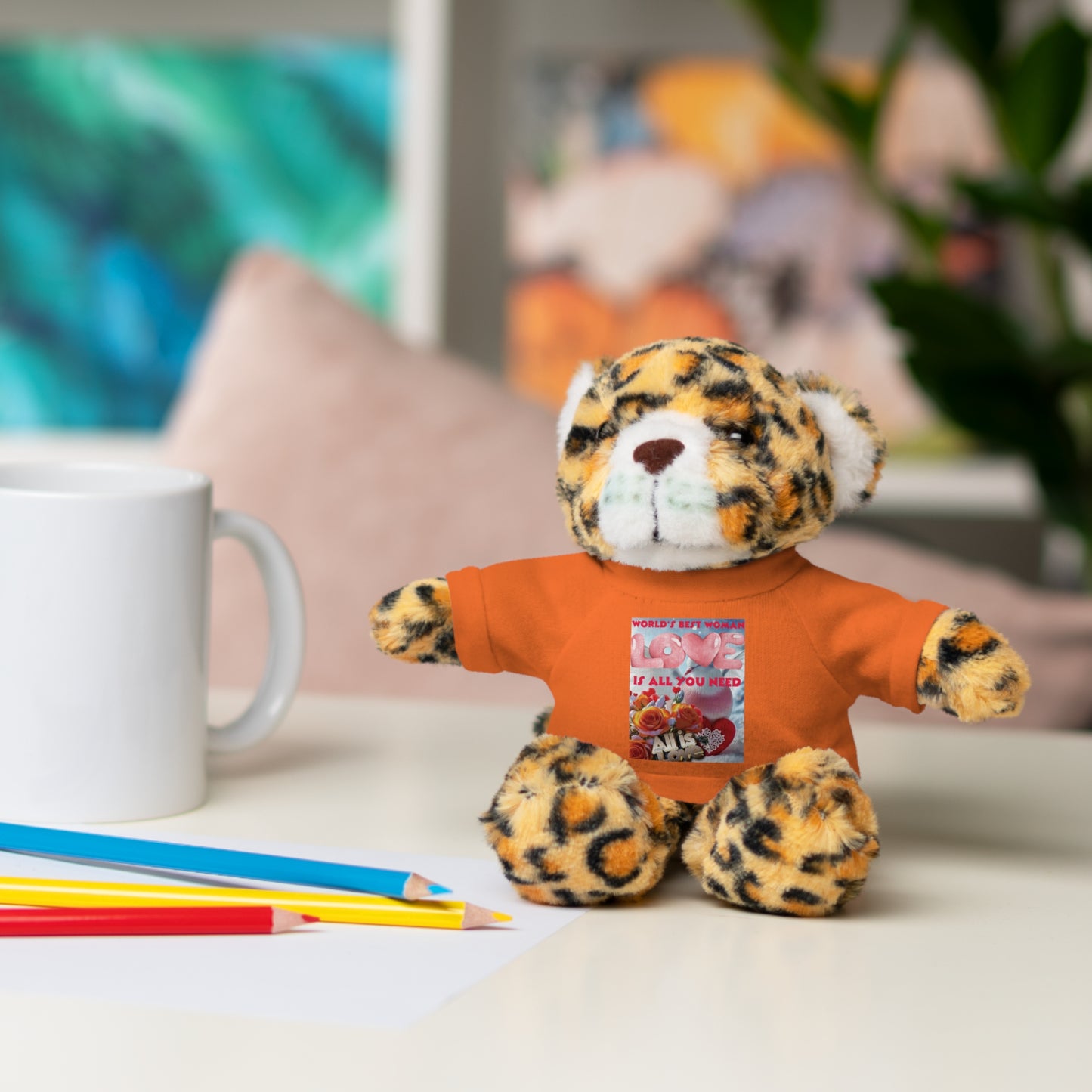 Celion Fashion World's Stuffed Animals with Tee.