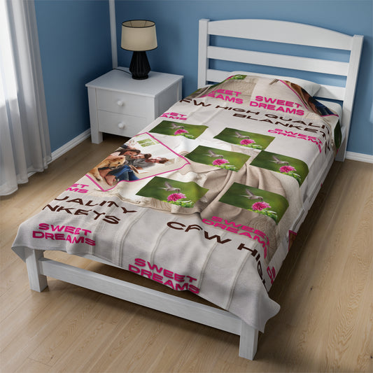 Celion Fashion World high quality Velveteen Plush Blanket.