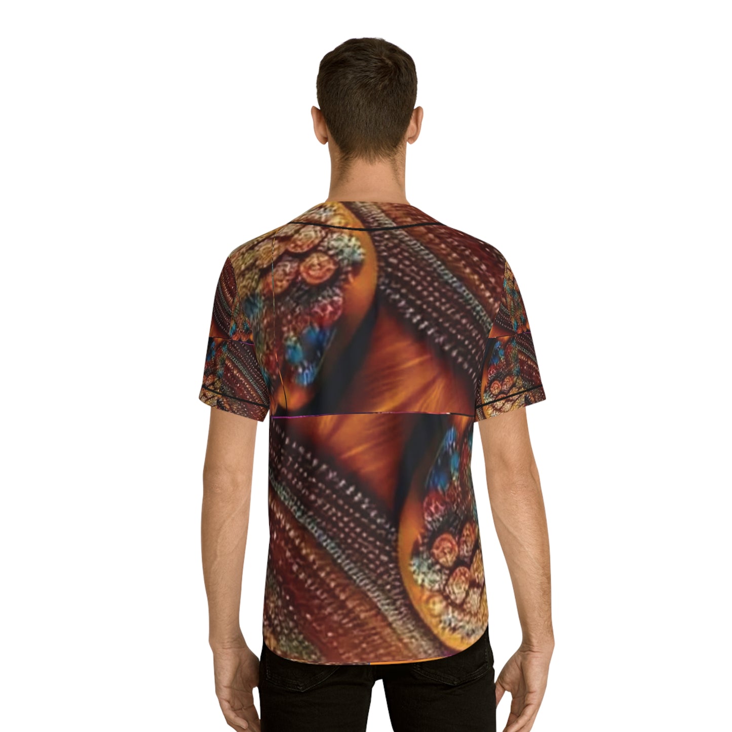 Celion Fashion World's Men's Baseball Jersey (AOP)