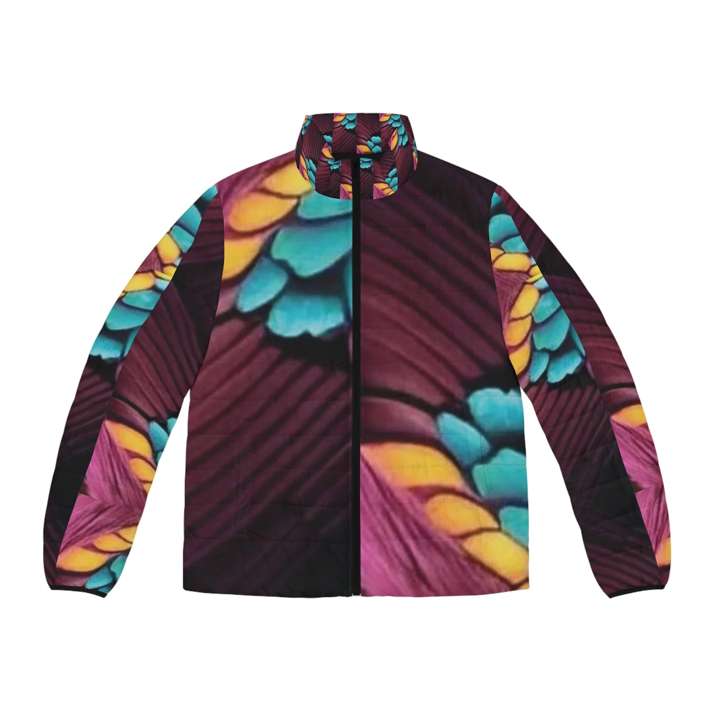 Celion Fashion World's Men's Puffer Jacket (AOP).