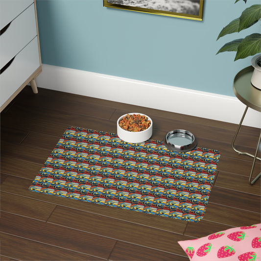 Celion Fashion World's Pet Food Mat (12x18).