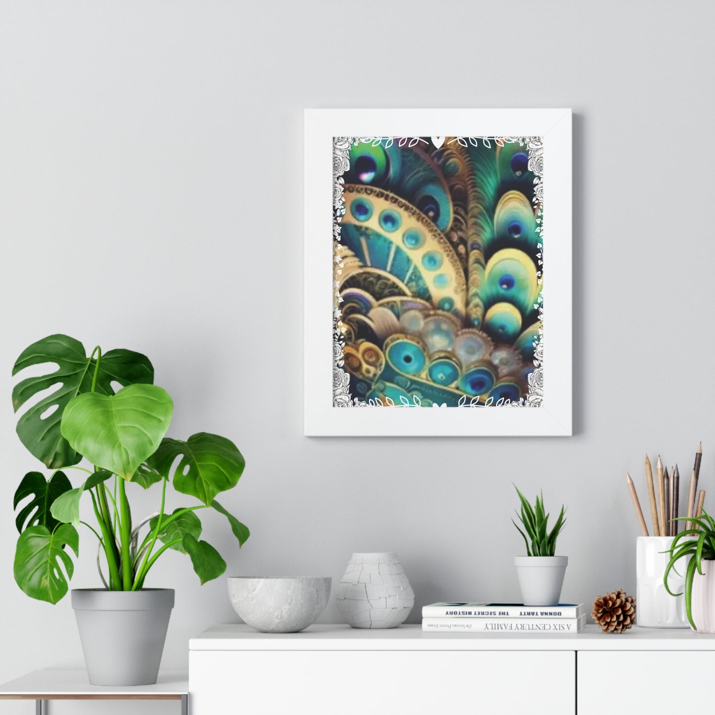 Celion Fashion World's Framed Vertical Poster.