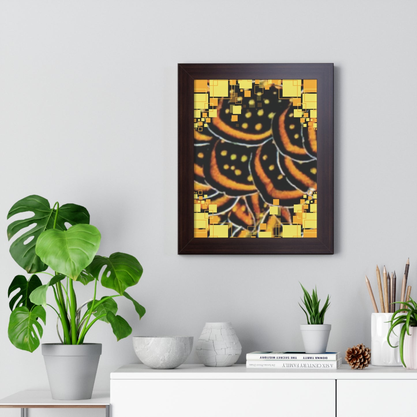 Celion Fashion World's Framed Vertical Poster.