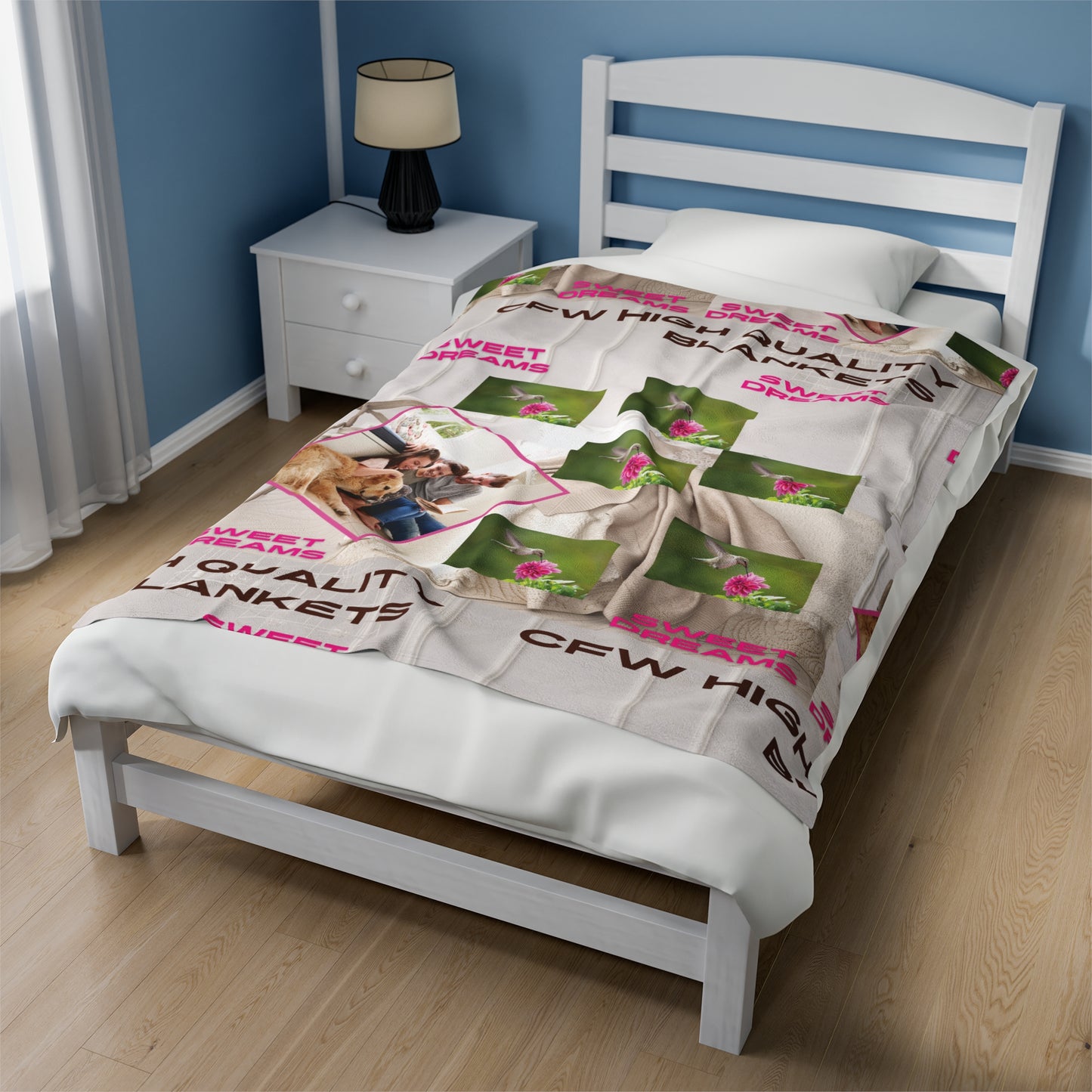 Celion Fashion World high quality Velveteen Plush Blanket.