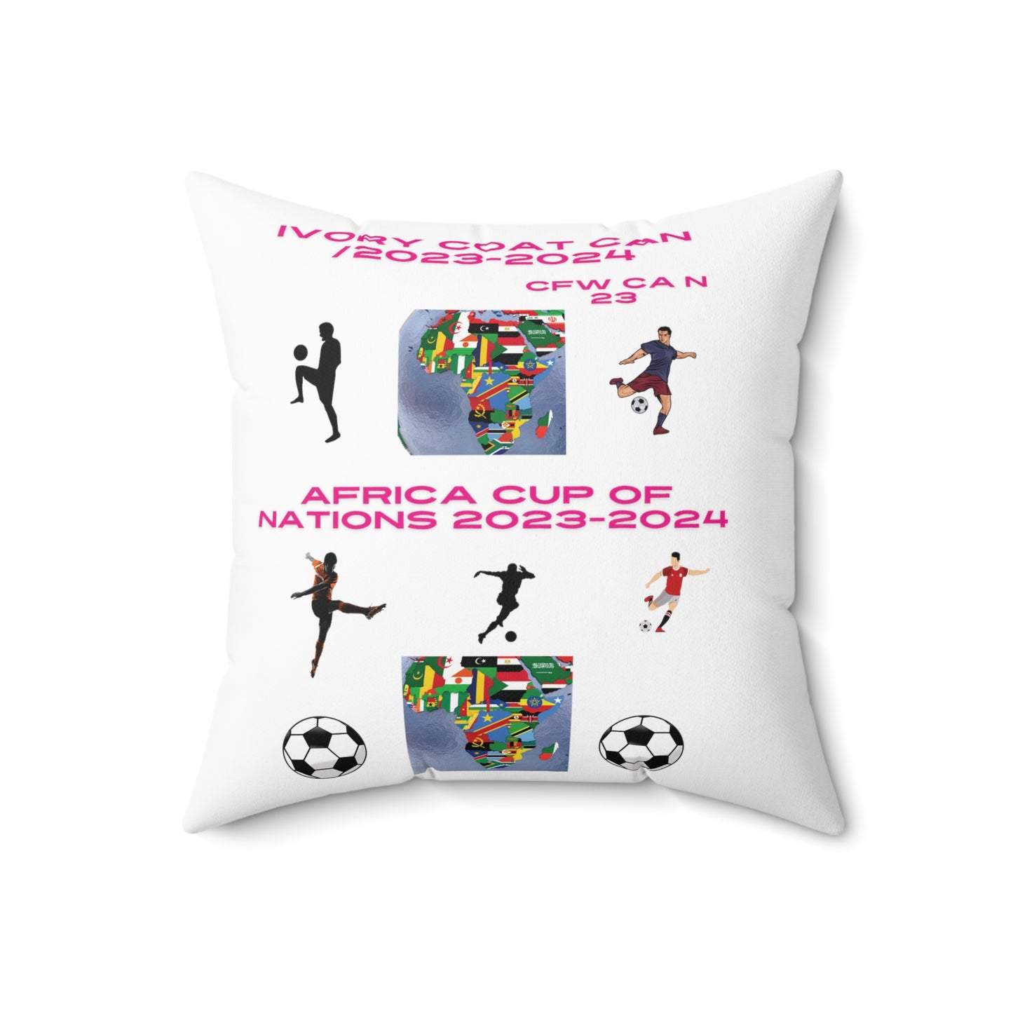 Celion Fashion World high quality sports. CAN 2023-2024, Spun Polyester Square Pillows.