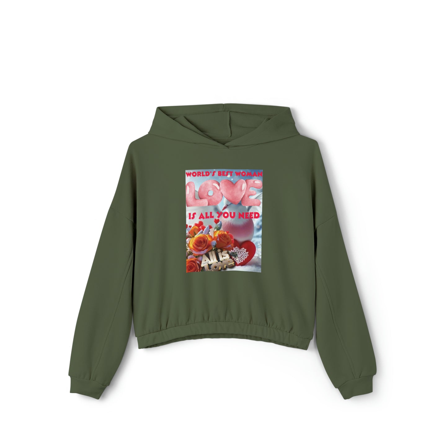 Celion Fashion World's Women's Cinched Bottom Hoodie.