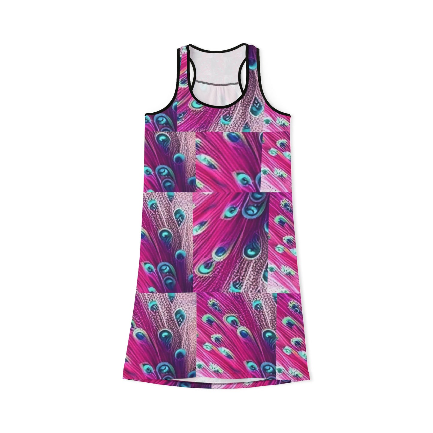 Celion Fashion World Women Racerback Dress (AOP), girls, Wife, bride, Valentine, Birthday, Bridesmaids, Christmas, engagement, wedding.