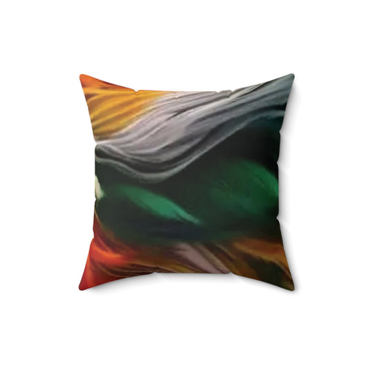 Spun Polyester Square Pillow by Celion Fashion World.