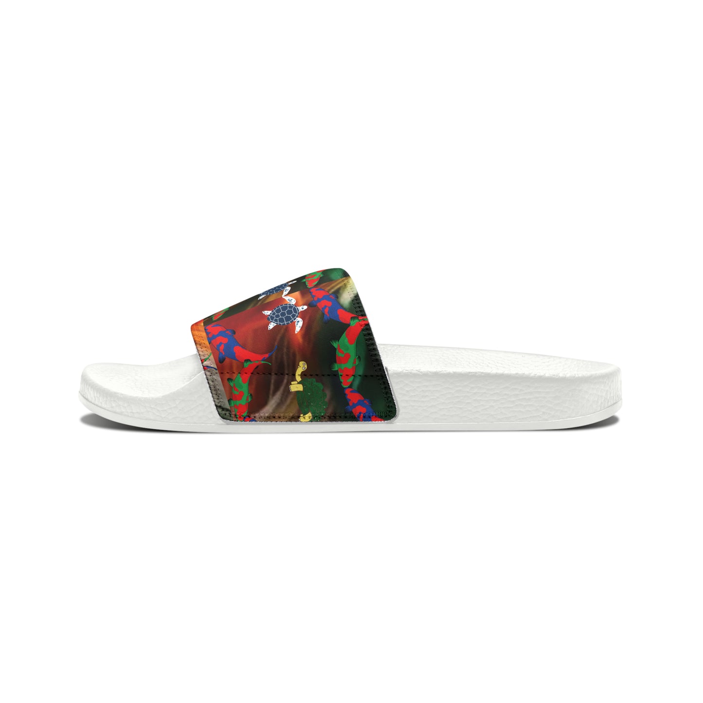 Women's PU Slide Sandals by Celion Fashion World.