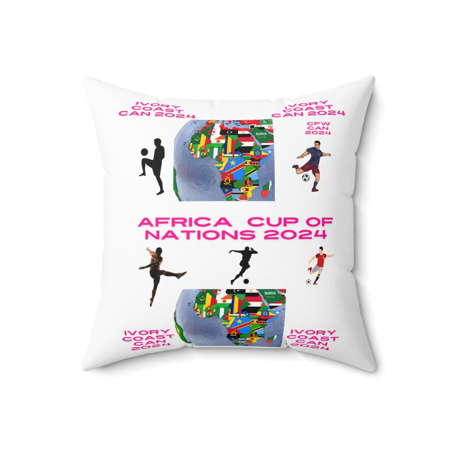 Celion Fashion World high quality sports. CAN 24 Spun Polyester Square Pillows