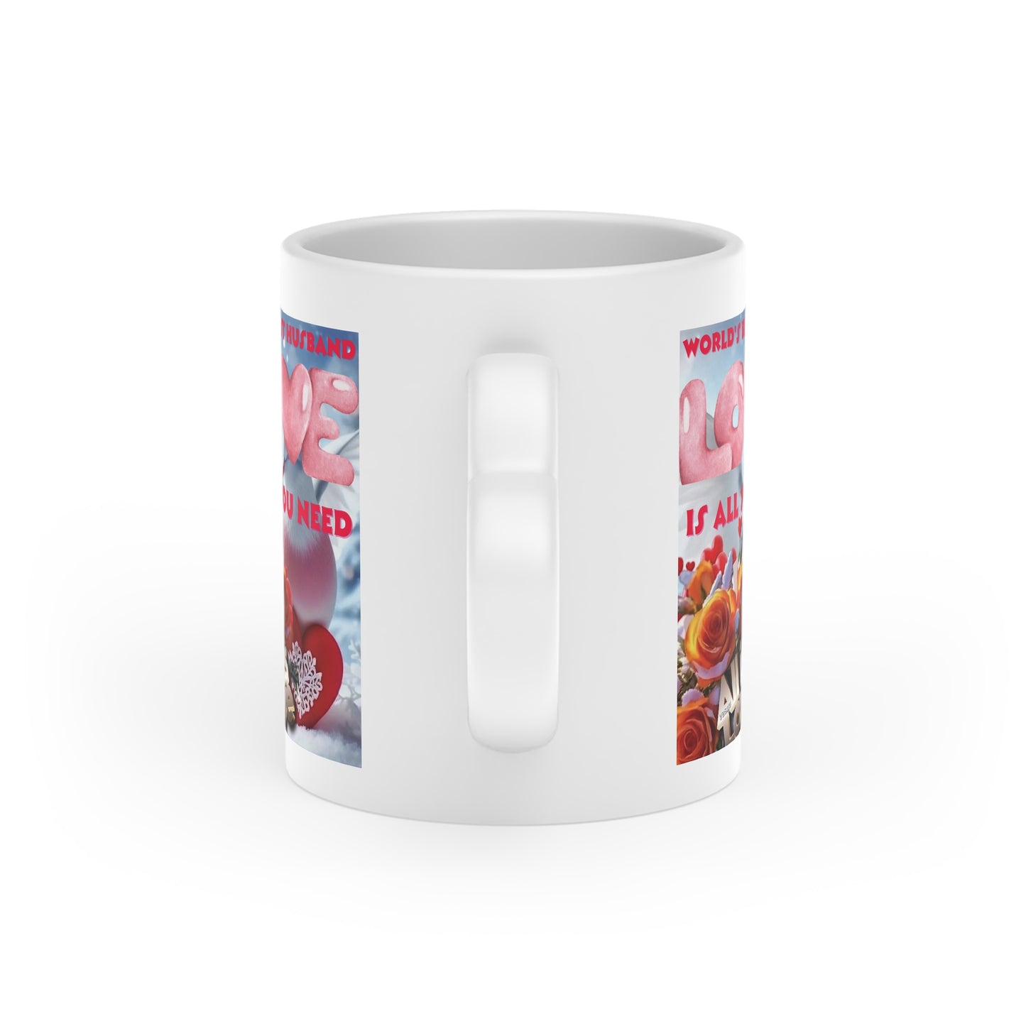 Celion Fashion World's Heart-Shaped Mug.