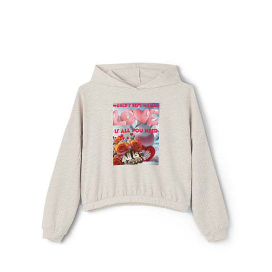 Celion Fashion World's Women's Cinched Bottom Hoodie.