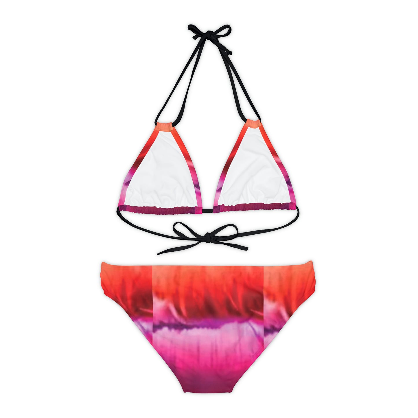 Celion Fashion World's Strappy Bikini Set (AOP).