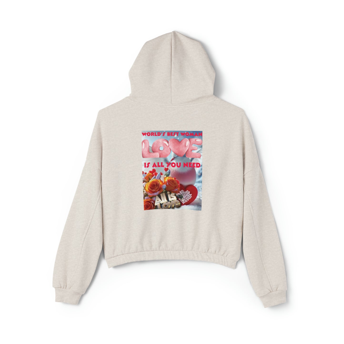 Celion Fashion World's Women's Cinched Bottom Hoodie.