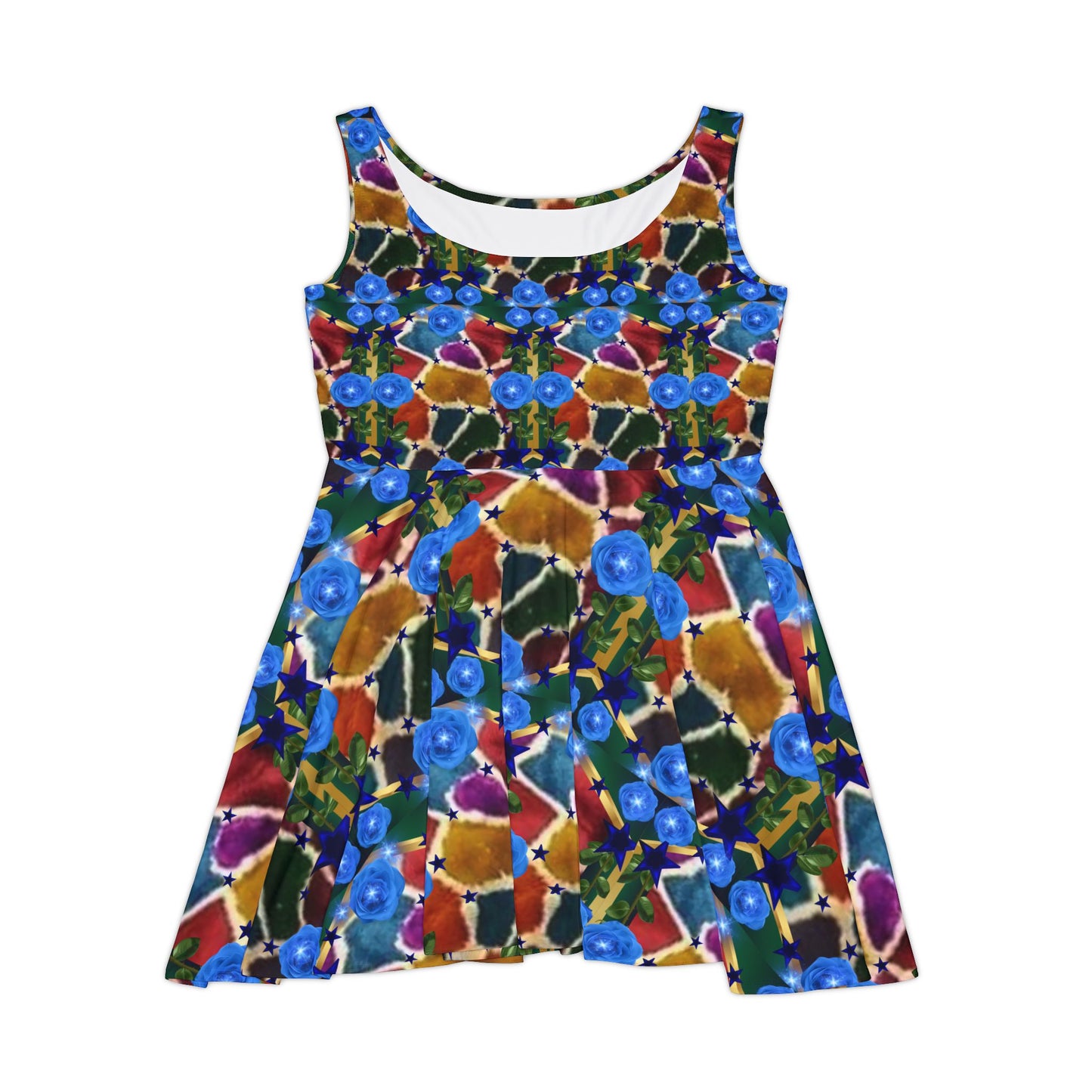 Women's Skater Dress (AOP) by Celion Fashion World, ), Fiance, girls, Girlfriend, Wife, bride, Valentine’s day, Birthday, Bridesmaids, Christmas, engagement wedding Gift.