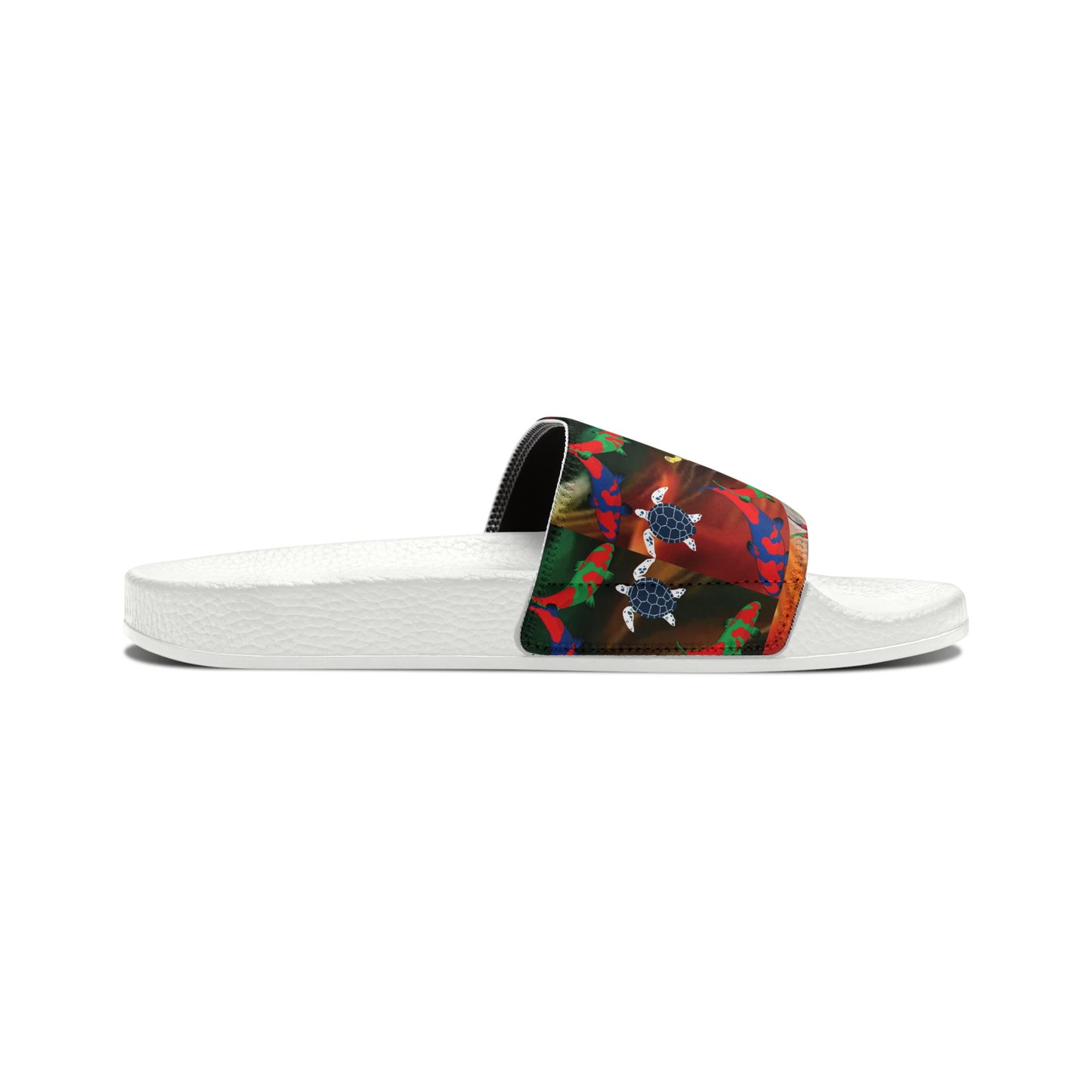 Women's PU Slide Sandals by Celion Fashion World.