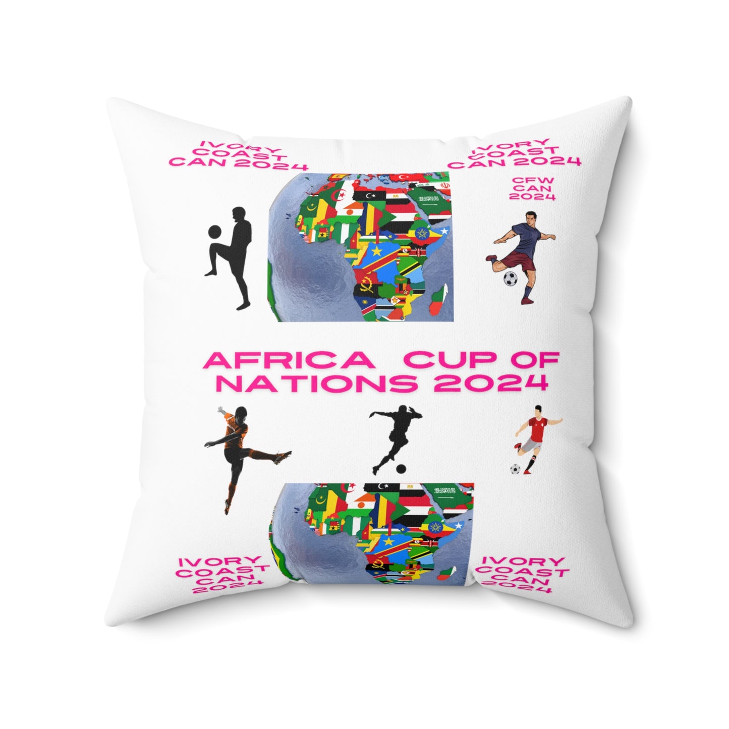 Celion Fashion World high quality sports. CAN 24 Spun Polyester Square Pillows