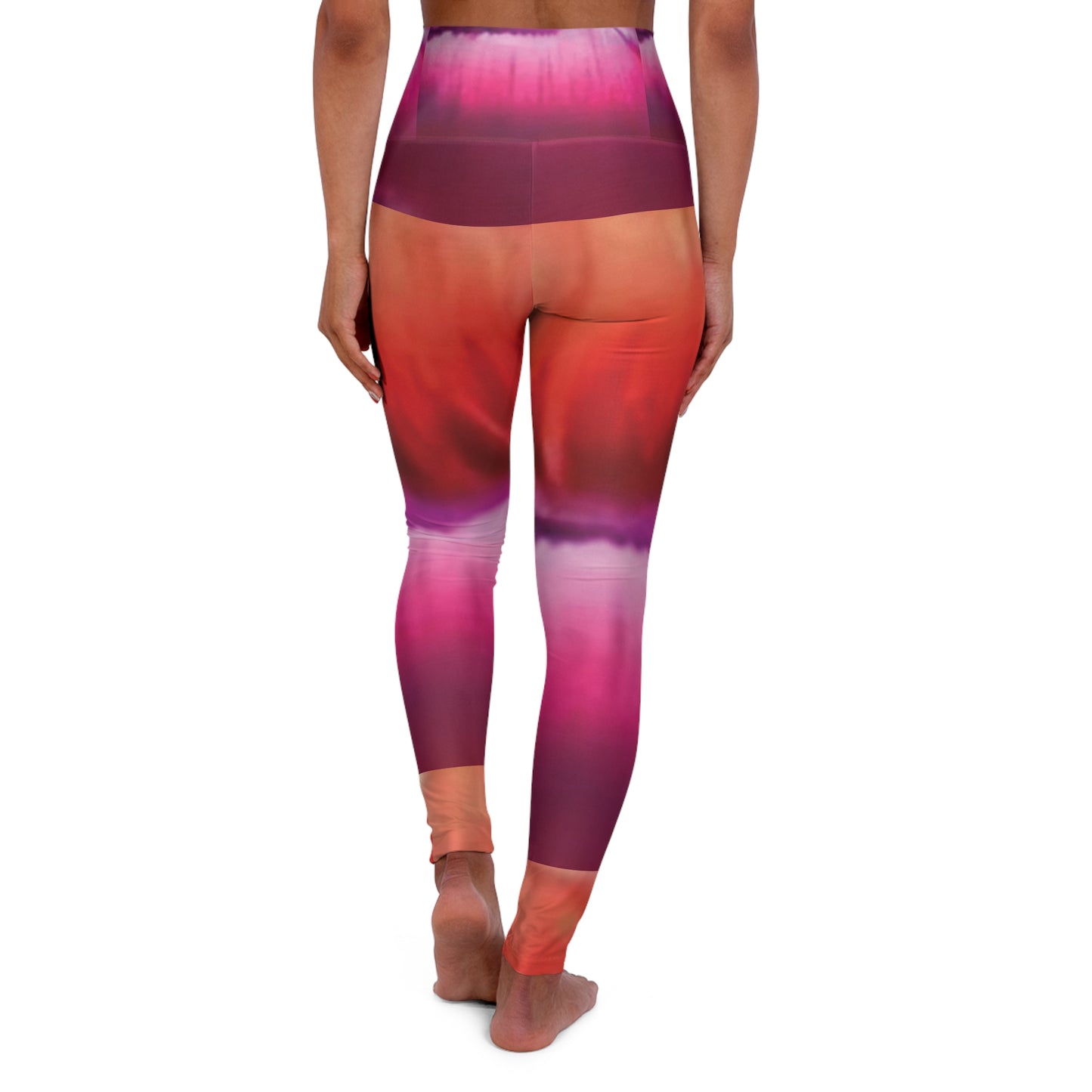 Celion Fashion World's High Waisted Yoga Leggings (AOP).