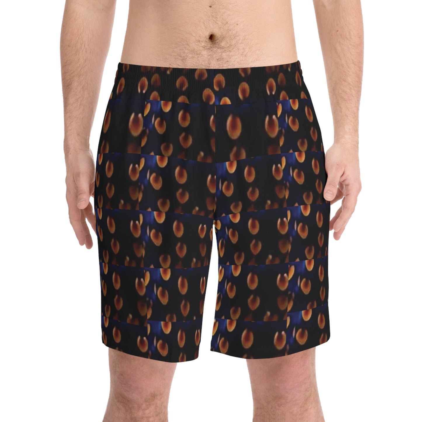 Celion Fashion World's Men's Elastic Beach Shorts (AOP).