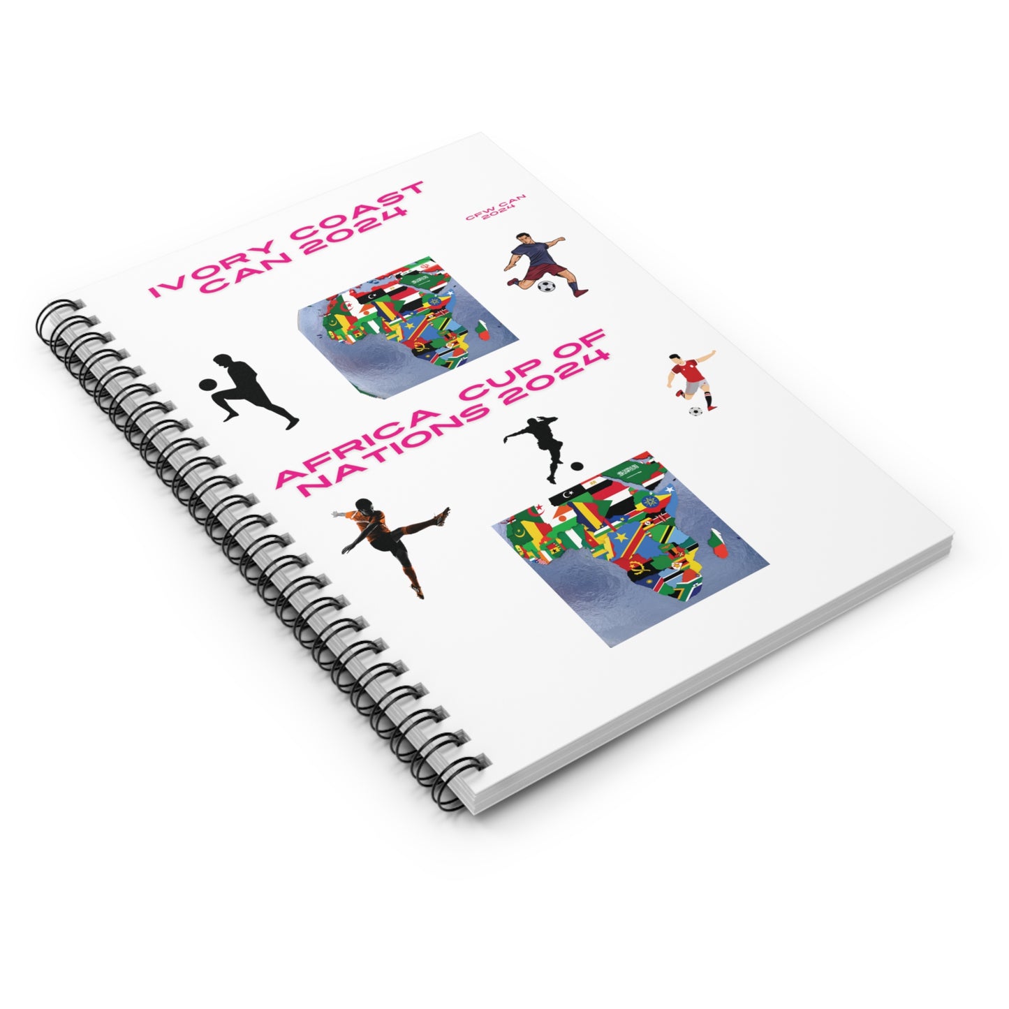 Celion Fashion World Sports, CAN 24 Spiral Notebook - Ruled Line